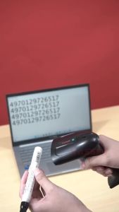 Barcode Scanner BLUETOOTH 2D Kassen KS606 Kassen KS-606 with STAND and Dongle