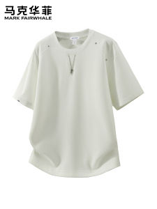 Mark Fairwhale | Thin Cool Simple Short-sleeve T-shirt