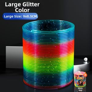 WEIBAI | Glow In Dark Magic Rainbow Spring Toy