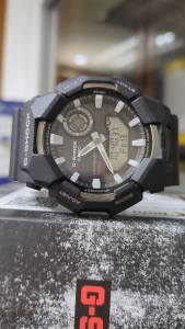 (2 Years Warranty) Casio G-Shock GA-B010 Men Analog-Digital Watch with Black Resin Band (PP-01)