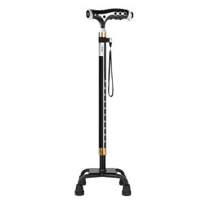 LEZHONGFU | Non-slip Quad-cane Adjustable with Light