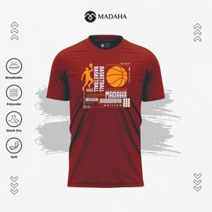 Madaha Kaos Baju Dry fit Jersey Olahraga Basketball Play Not To Win But To Grow