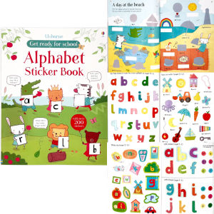 English Learning Stickers Book for Girls 2-6 Years