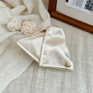 กิ๊บติดผมทรงสามเหลี่ยมผ้าซาตินระดับไฮเอนด์สำหรับผู้หญิง ทรงหน้าม้า ทรงผมทรงกลม ประดับผม ทรงปากฉลาม ทรงผมทรงกลม ทรงปากฉลาม