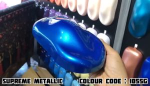 AIKKA 1055G Metallic Blue | Supreme Metallic | Automotive 2K Car Paint Motor Body Aerosol Spray Cat Bancuh Kereta DIY