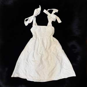 RJP Fiona Ribbon Tie Dress for Woman - OOTD Casual Outfit - Floral Embroidered Cute Dress For Women