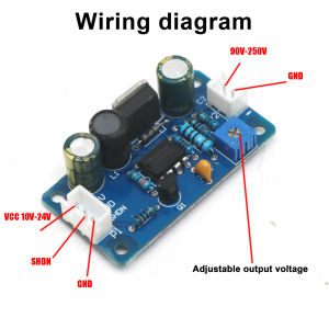 Glow tube boost DC 12V 24V TO 90V-250V High Voltage Power Supply Converter Drive 6E2 6E1 Nixie TubeClock Magic Eye 160V 170V
