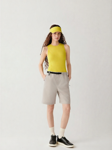 ICICLE | New Spring Fine Wool Plain Shorts