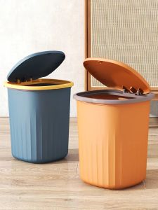 Thùng Rác Dung Tích Lớn Có Nắp Phòng Tắm Phòng Khách Phòng Ngủ Chống Vi Khuẩn Chống Mùi Thùng Đựng Rác Thùng Đựng Rác