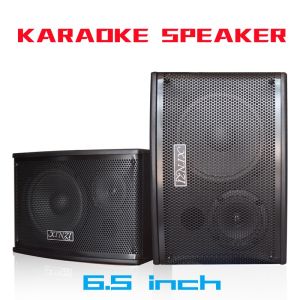 6.5 inch Karaoke Speaker 1-Pair Passive Audio Speakers KTV Home Theater Subwoofer Bass Bar Surround Sound Stereo