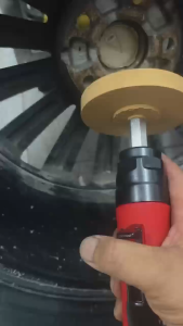 ZenArmor Vertical Pneumatic Adhesive Remover Car Decal/Sticker/Glue Strip Removal Tool Auto Detailing Air Grinder
