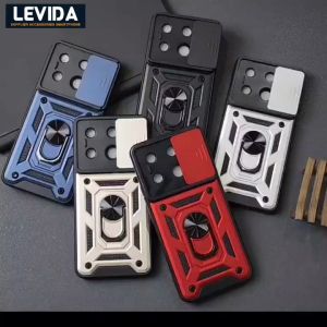 Case Redmi Note 13 5G Case Robot Slide Kamera Protect Ringstand
