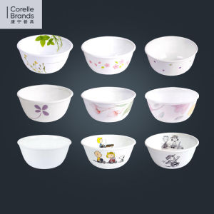 Góc Corelle Bát Cơm Thủy Tinh Nhỏ Bát Súp Mỹ Đồ Ăn Đơn Miễn Phí Vận Chuyển Vật Có Hoa Họa Tiết