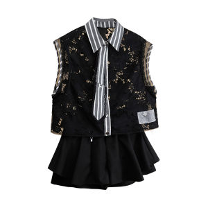 Lace Design Summer Womens Shirt