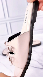 OZEO - Sandal Slide Teplek Casual Wanita Dewasa Sendal Perempuan Empuk