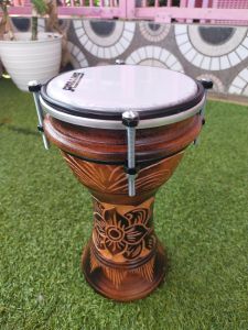 dumbuk marawis ukuran 6 inc ukiran alat musik islami termurah berkualitas | jimbe 30 cm