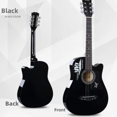ZHUOLESHI | Beginner Student Folk Wood Guitar 38 inch