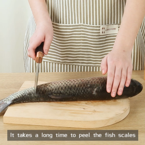 2-in-1 Electric Fish Scale Remover Coconut Scraper USB Rechargeable 27000RPM Fish Descaler Seafood Kitchen Tool