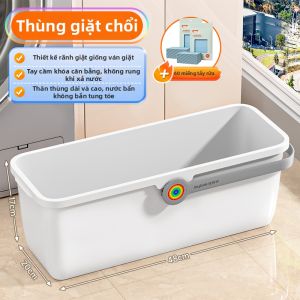 Joybos | Xô Lau Chùi Hình Chữ Nhật Có Gợn Sóng