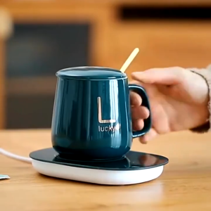 55° Constant Temperature Heating Coasters Coffee Cups Cup Thermometers Constant Temperature Heating Coasters Heating Coasters Insulated Water Coasters