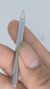 Solder Tip 60W Silver Model UJUNG LANCIP Panjang 69 mm Dia 48 mm