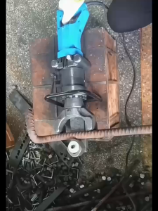Electric Rebar Bender & Straightener JP | Portable Adjustable Steel Bending Machine
