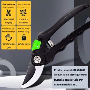 MONLEYTA | Effort-Saving High Carbon Steel Pruner Scissors For Branch Trimming Garden Horticulture Fruit Tree Pruning German Quality