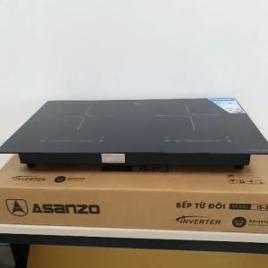 Bếp Điện Từ Đôi Asanzo IS-2T Công Suất 4400W Với 2 Vùng Nấu Từ Chế Độ Inverter và Nấu Nhanh Booster