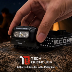 Nitecore HA13 V2 Headlamp 350 Lumens - RGB Light Red Blue Green - Dual Power - AAA or HLB1500 - IP66