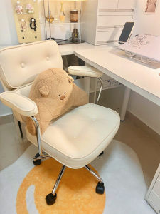 Comfortable Luxury Computer Chair Home Study Desk Chair Dormitory Chair Nordic Makeup Stool Office Chair Rotatable And Adjustable