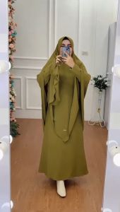 Gamis Polos Jumbo Kode - JENARIA