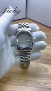 36mm 40mm Fit NH34 NH35 NH36 NH38 ETA2824 PT5000 Movement Case Center Sapphire Glass Crystal Suitable S Crown 28.5mm Dial Part