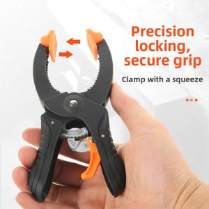 Strong Adjustable Wrench Clamp Woodworking Tool Universal Quick Fixation Ratchet Clamp for Wood Board Fixing And Pressing