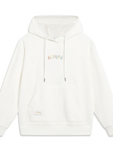 Li-Ning | Autumn Ladies Hoodie Fashion Print Loose Fit Sportswear