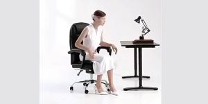 Office Chair Tilt Control Mechanism Swivel Chair Adjuster Base Plate Chair Lift Lever Support Tray