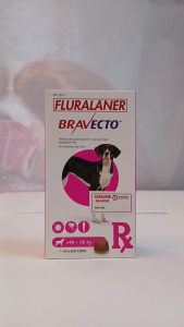 BRAVECTO Chew for Dogs 40-56kg Pink | Flea & Tick Protection Up to 12 Weeks