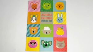 Animal Friends Giant Sticker Art & Activity Book With 350+ Stickers For Kids