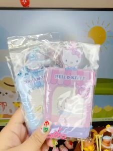 🍀 พวงกุญแจ ใส่บัตร ใส่รูป Potrait ลายรวมการ์ตูน ขนาด 10.8×7 cm