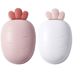 Hộp Đựng Xà Phòng Di Động Có Nắp Phong Cách Bắc Âu Hoạt Hình Hình Quả Dứa Dễ Thương Dùng Trong Nhà Tắm Hộp Đựng Xà Phòng