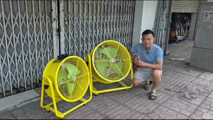 Quạt Công Nghiệp dạng chân sàn có bánh xe ATP - Size 50CM/ 60CM
