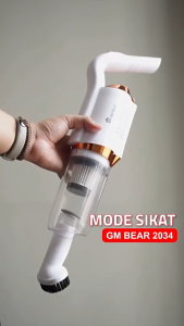 Vacuum Cleaner Penyedot Debu Cordless 8500Pa Vacuum Portable Mini Multifungsi untuk Mobil Perabotan Rumah HEPA Filter Washable Baterai 2000mAh 3 Mode Anti Ribet