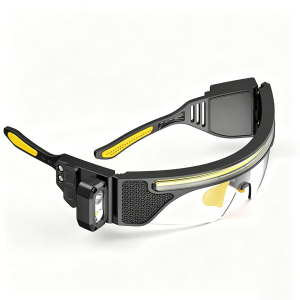 Multi Function 2 in 1 Glasses Goggle Light TYPE-C Rechargeable Headlamp Wave Sensor Head Flashlight Work Repair Emergency Lamp
