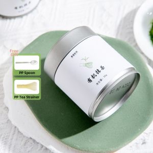 QINGXI | Organic Pure Ceremony Grade Matcha Powder for Baking and Drinking 50g