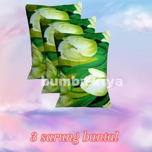 PROMO 3 SARUNG BANTAL TIDUR MURAH / PROMO BISA COD/ NYAMAN DI KILIT DAN TIDAK LUNTUR