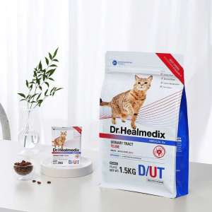 6kg Hạt cho mèo Dr.Healmedix urinary Tract Feline D/UT hỗ trợ sỏi thận cho mèo giảm stress