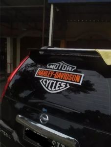 Stiker cutting Harley Davidson Cycles