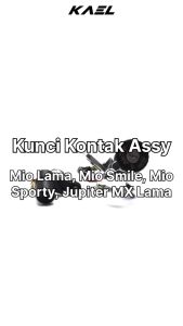 Kunci Kontak Plus Jok Set Jupiter MX & Mio Lama Smile Sporty Assy Asy Set Jog Key