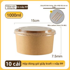 TAFUMAN | Hộp Đựng Takeout Dùng Một Lần Cấp Thực Phẩm