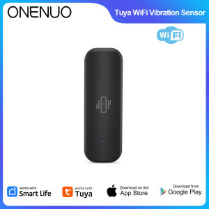 Tuya WiFi Smart Vibration Sensor Home Security Protection Smart Life App Real-time Remote Shock Alarm History Record