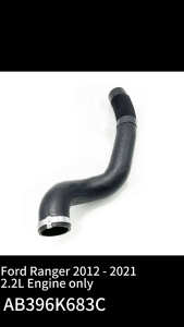 Ford Ranger 2.2L Turbo Intercooler Hose AB396K683C for T6 T7 2012-2021 Charge Air Hose